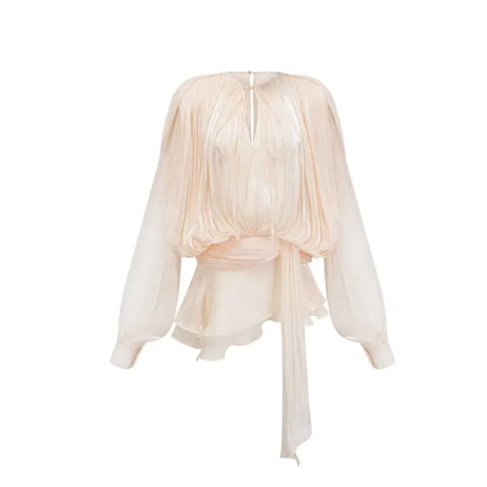 ElegantCharm – Exklusives Kleid mit taillierter Passform & fließendem Stoff