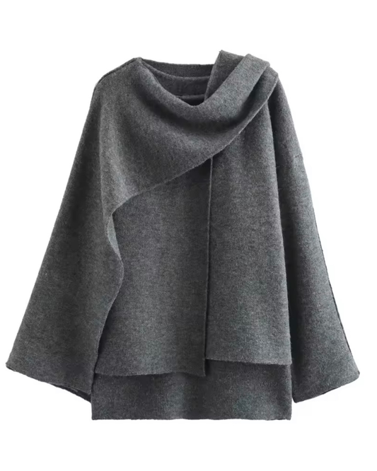 Damenjacke mit Drapierter Front