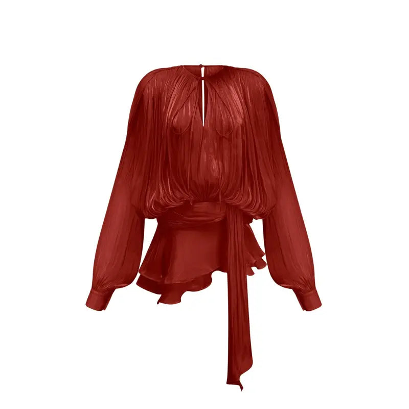 ElegantCharm – Exklusives Kleid mit taillierter Passform & fließendem Stoff