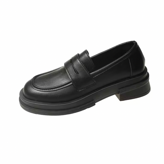 Damen Loafers aus Kunstleder