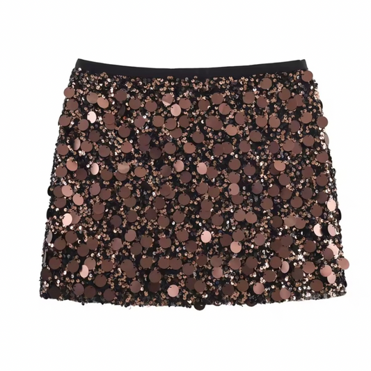 Pailletten Minirock Lola