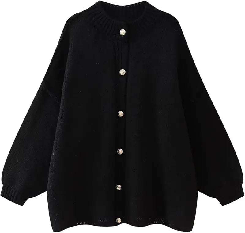 Cardigan mit goldenen Knöpfen